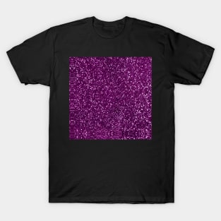 Sparkly Pink Fuchsia Glitter T-Shirt